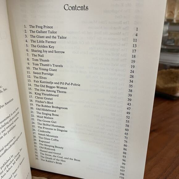 Grimm's Fairy Tales Leather Bound Hardcover Book Borders Classics 2001 - Picture 8 of 15